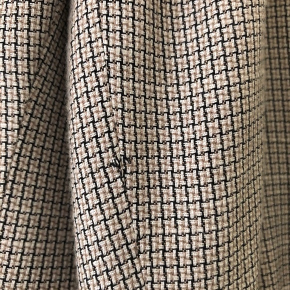 Jones New York Petite Double-Breasted Plaid Skirt Suit Size 8P - Picture 13 of 16